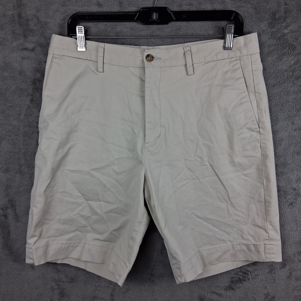 Polo Ralph Lauren Mens Stretch Classic Fit Chino Shorts Khaki Tan Size 32